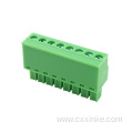 3.81mm pitch side vertical plug-in terminal socket plug